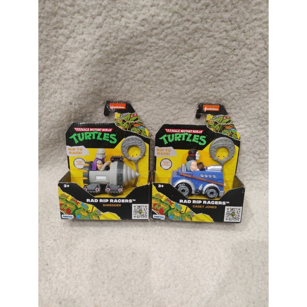Teenage Mutant Ninja Turtles Shredder and Casey Jones Rad Rip‎ Racers (2-pack)